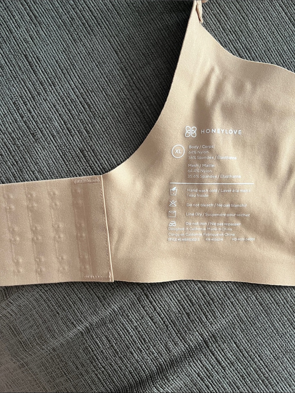 Honeylove Crossover Wireless Bra - Picture 3 of 6
